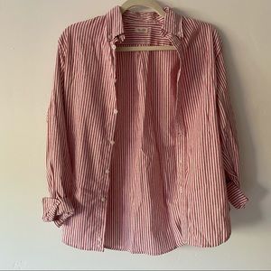 john galt striped button up
